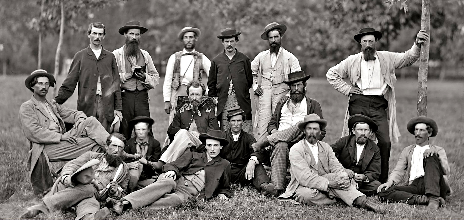 Scouts and guides, 1864